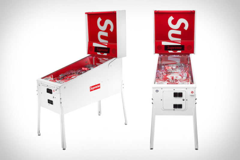 sterne x supreme pinball machine